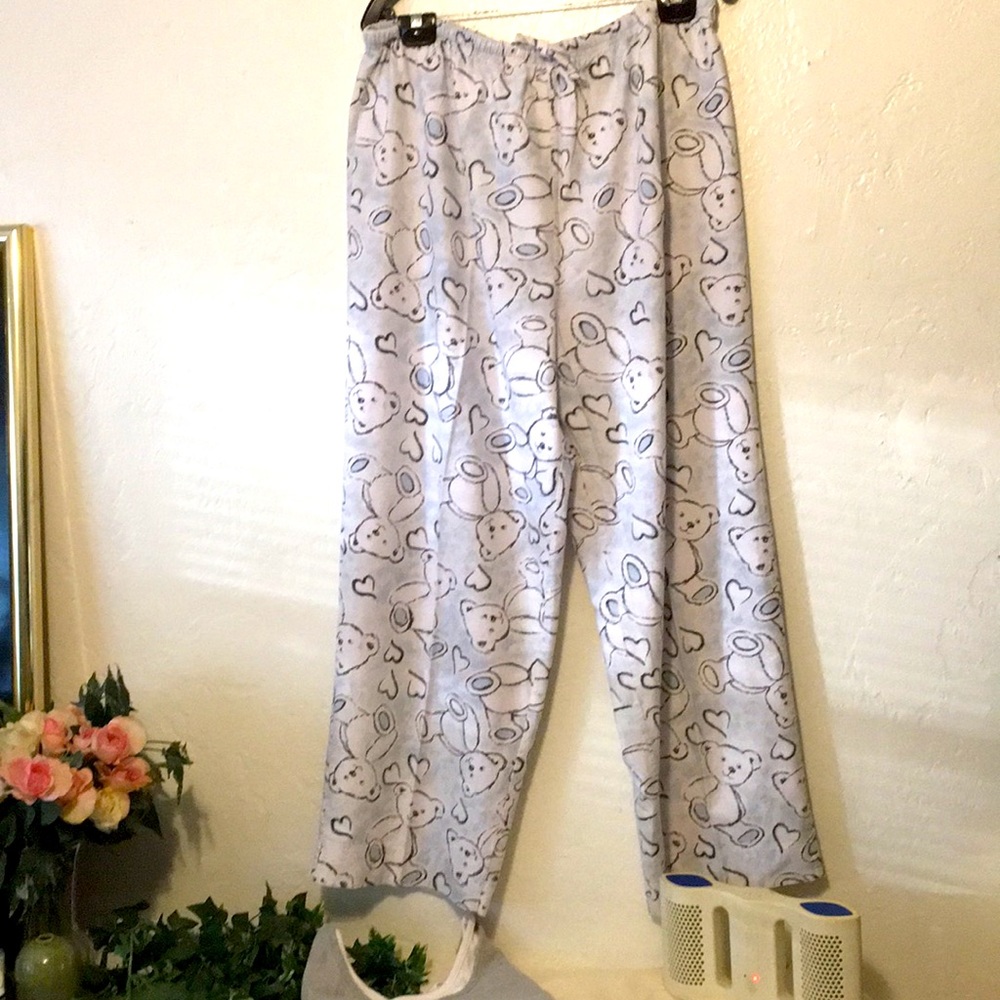 Etonne’ By Sarah Richards Teddybear Pajama Pant